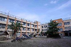 Primary school. Higashi Osaka Municipal Ikeshima to elementary school 643m