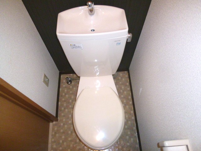 Toilet. It is the toilet of calm atmosphere