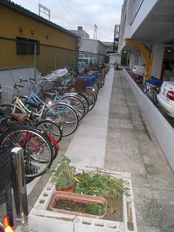 Other common areas. Bicycle-parking space