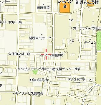 Local guide map