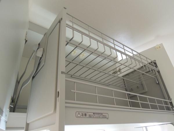 Kitchen. This is useful with the elevating shelf.