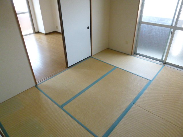 Other room space. Japanese-style room is also bright. 