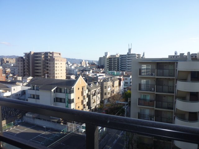 View. You can overlook the surrounding Kosaka. 