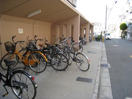 Other common areas. Bicycle-parking space