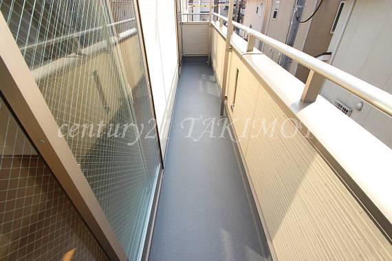 Balcony. Southwest-facing wide balcony of!