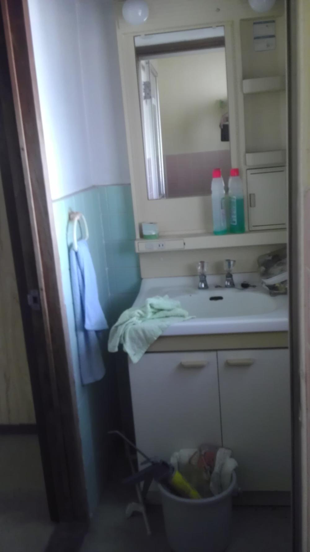 Wash basin, toilet