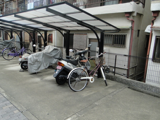 Other common areas. There is also a tenants dedicated bicycle parking