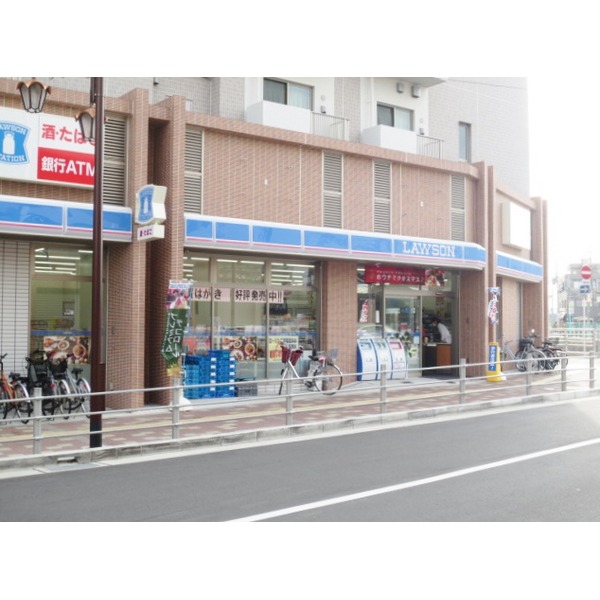 Convenience store. Lawson Hirakata Tsudahigashi-cho 3-chome up (convenience store) 902m