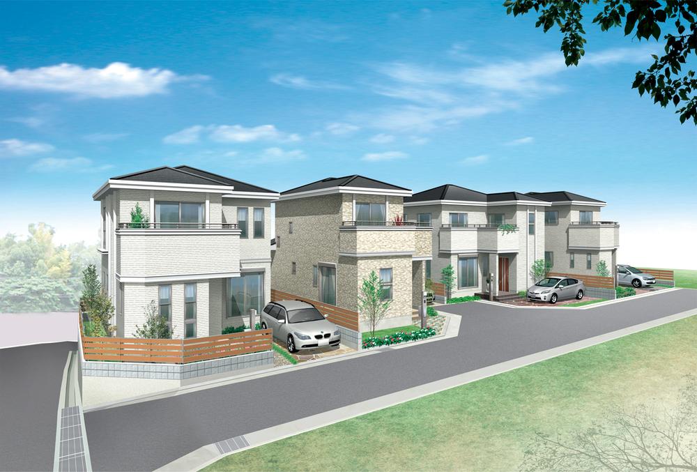 Rendering (appearance). Aprile Asahigaoka complete image Perth