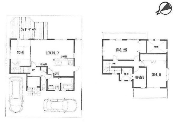 Floor plan. 31,800,000 yen, 4LDK, Land area 138.65 sq m , Building area 94.39 sq m