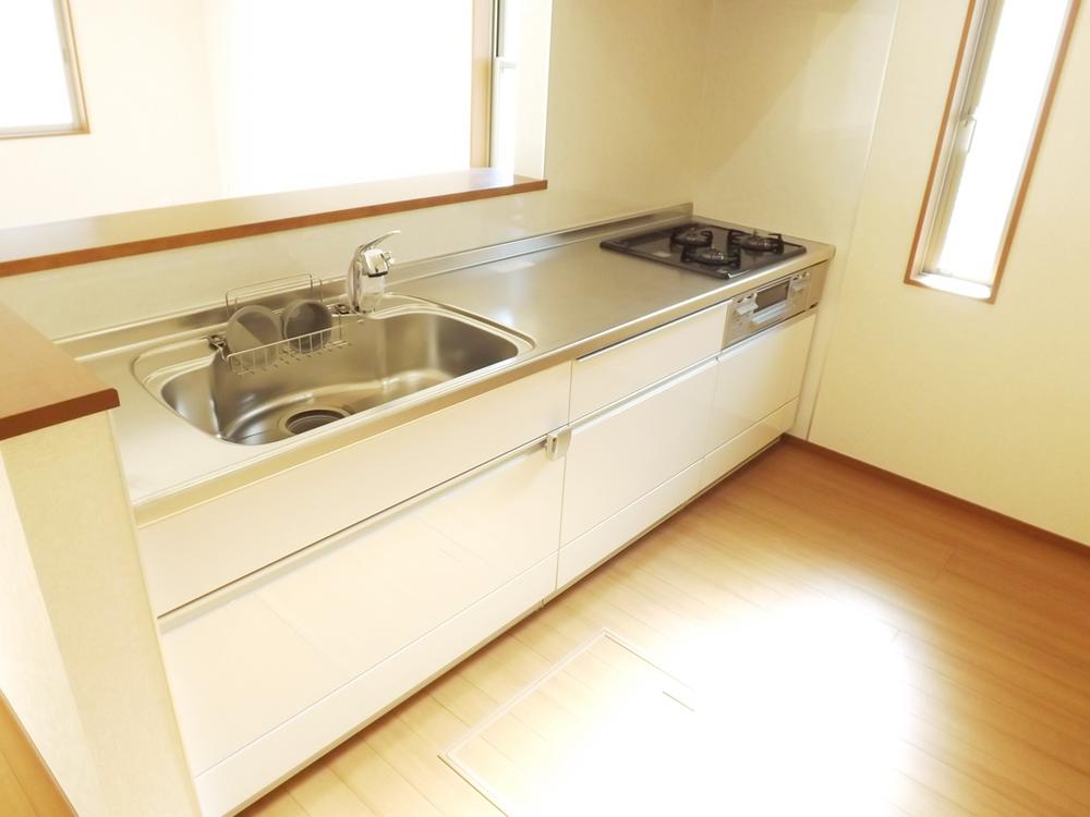 Kitchen. Local photo (kitchen) Slide storage! Water purifier with shower!