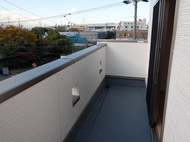 Balcony. Local shooting