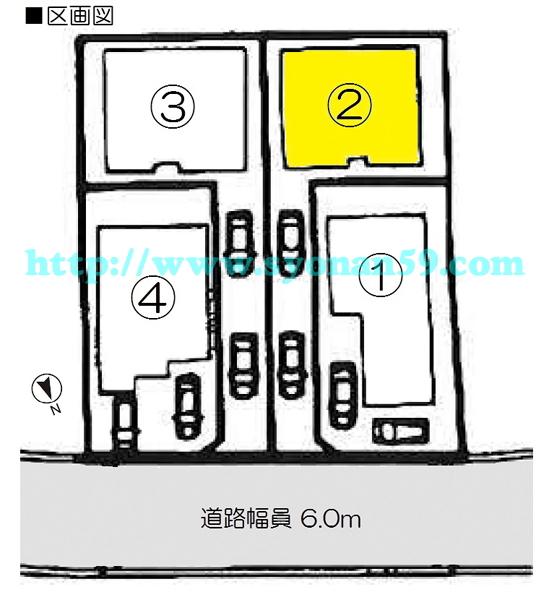 Compartment figure. 33,300,000 yen, 4LDK, Land area 131.97 sq m , Building area 95.37 sq m compartment view