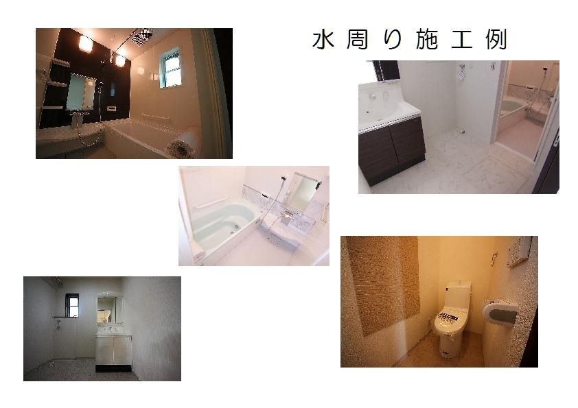 Bathroom. Bathroom construction cases