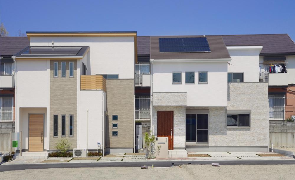 Local appearance photo. Model house exterior photo