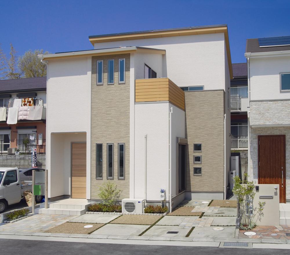 Local appearance photo. Model house exterior photo