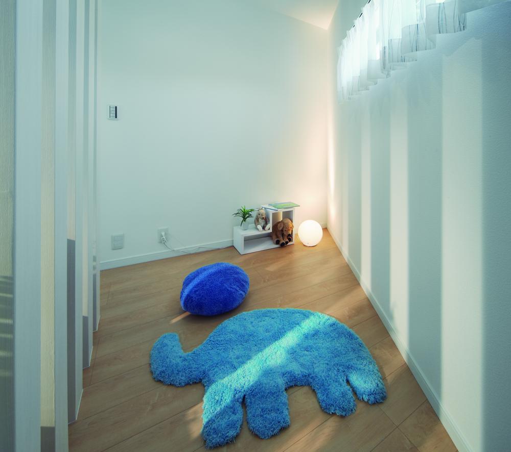 Non-living room. Kids Corner, which is adjacent to the living room  [Model house]