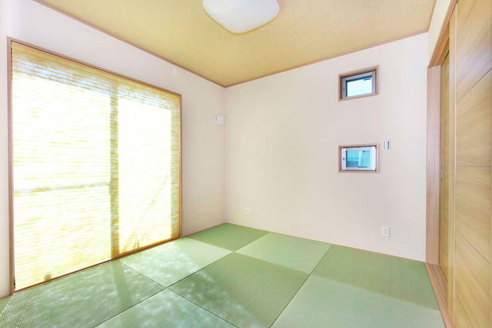 Non-living room. 6th primary selling D No. land model house Japanese-style room