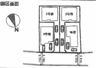 Compartment figure. 33,300,000 yen, 4LDK, Land area 131.97 sq m , Building area 95.37 sq m compartment view