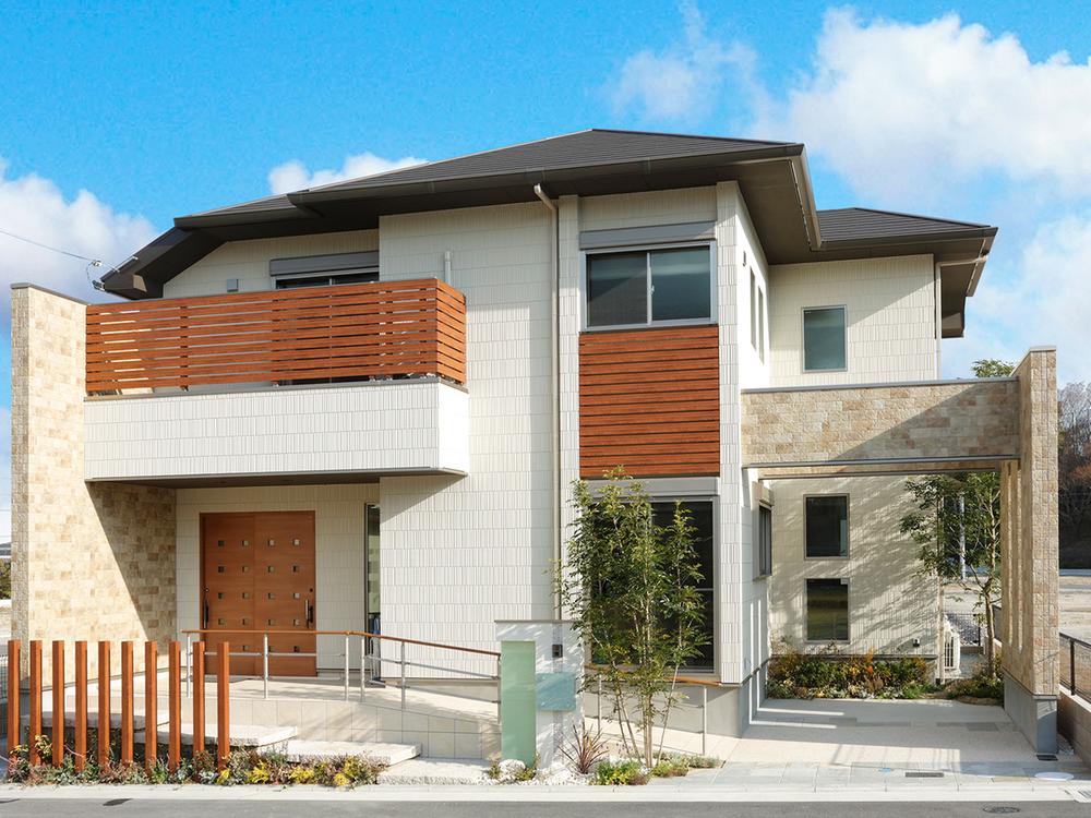 Model house photo. Model house is the public in.