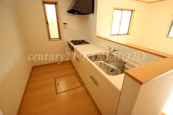 Kitchen. Popular Counter Type! Storage is also abundant!