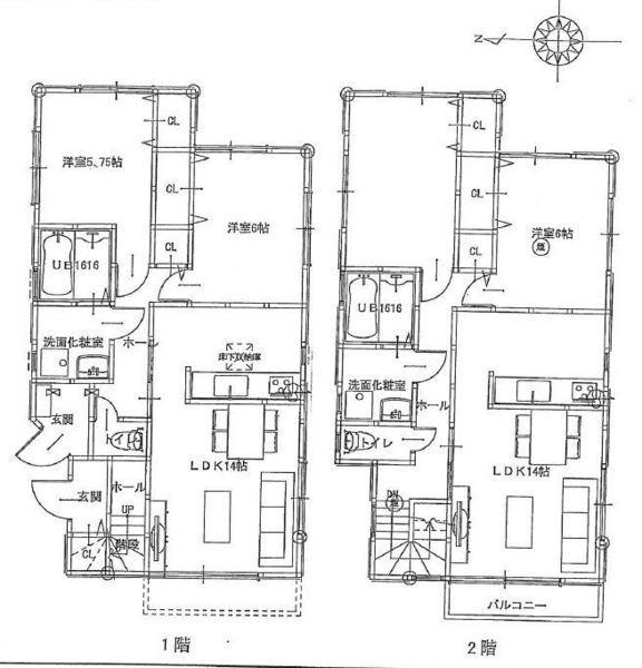 Floor plan. 31.5 million yen, 4LDK, Land area 182.55 sq m , Building area 129.19 sq m