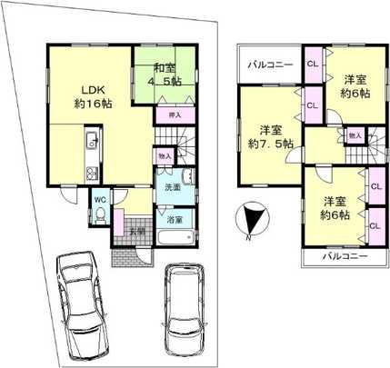 Local land photo. Building reference plan view  ※ Building price 15.5 million yen  ※ Land price 17.3 million yen 