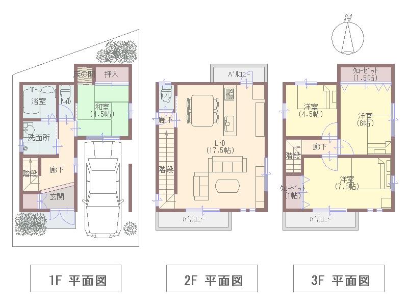 Building plan example (floor plan). Building plan example Building area 97.20 sq m