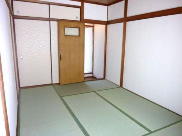 Non-living room. wall, Beautiful Japanese-style tatami also