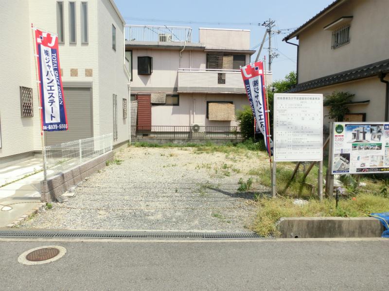 Local appearance photo. Keihan is "Kozenji" 2-story 4 minutes !! quiet residential area walk from the station. Current situation is a vacant lot.