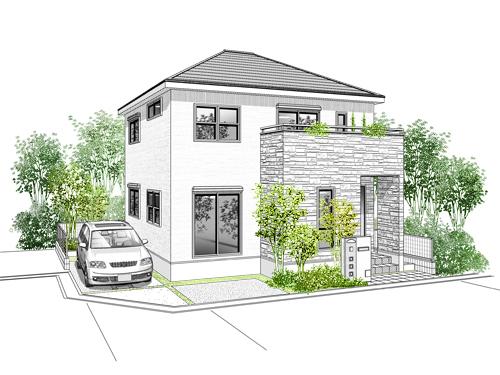 Rendering (appearance). (No. 4 locations) Rendering