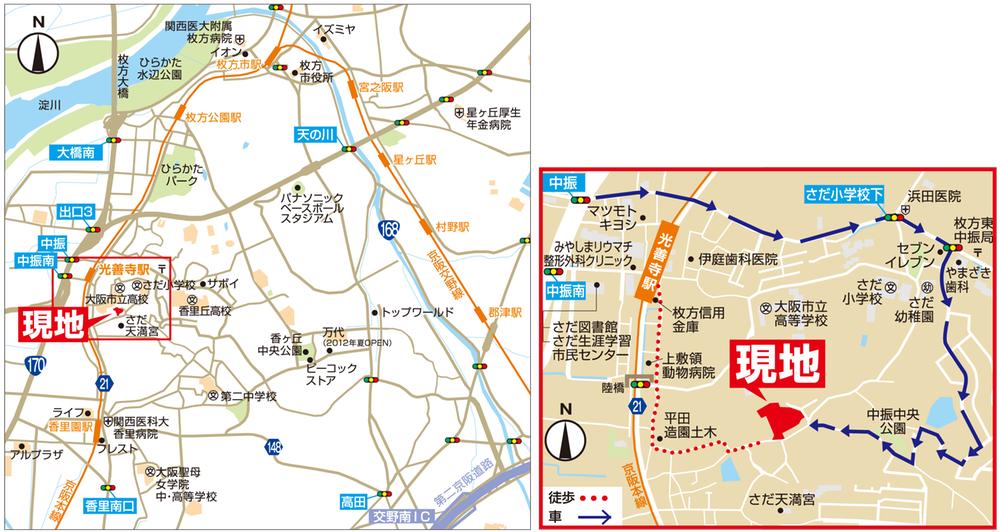 Other. Local guide map