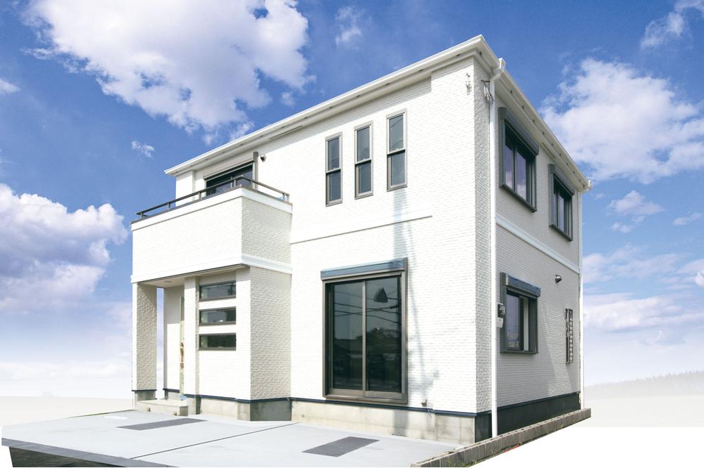 Local appearance photo. Local model house shooting