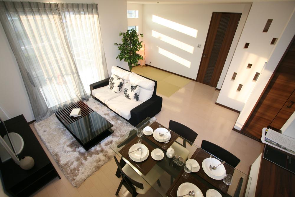 Living. Tatamikona - the match and 20 Pledge near BIG space !! everywhere to please experience the model house of Asuka housing fancy !!