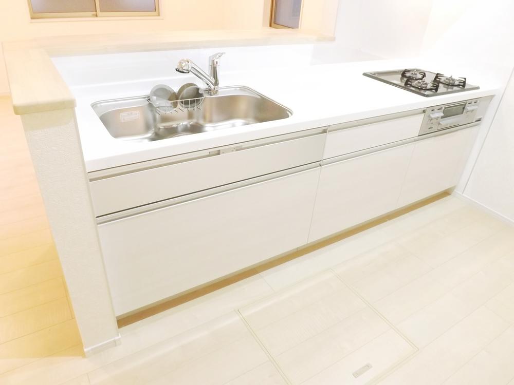 Kitchen. Local photo (kitchen) Slide storage! Water purifier with shower!