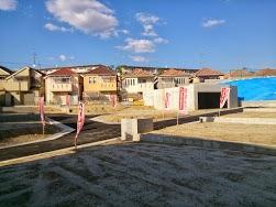 Local appearance photo. A house with a garage BOX, Corner lot, There are plenty such as 37 square meters more than compartment of.