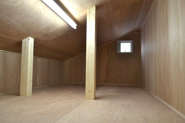 Receipt. Attic storage is an internal. For convenient storage, such as seasonal. (No. 6 land model house)