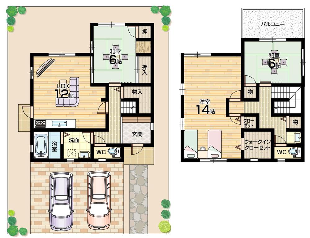 Floor plan. 25,800,000 yen, 3LDK + S (storeroom), Land area 129.72 sq m , Building area 102.83 sq m floor plan