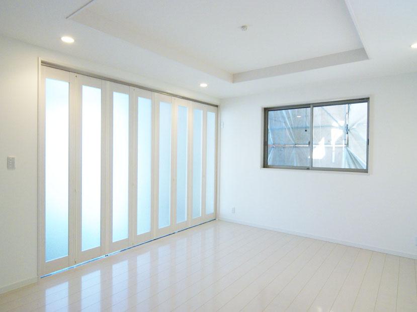 Same specifications photos (living). Space and refreshing that is unified with white. (The company example of construction photos)