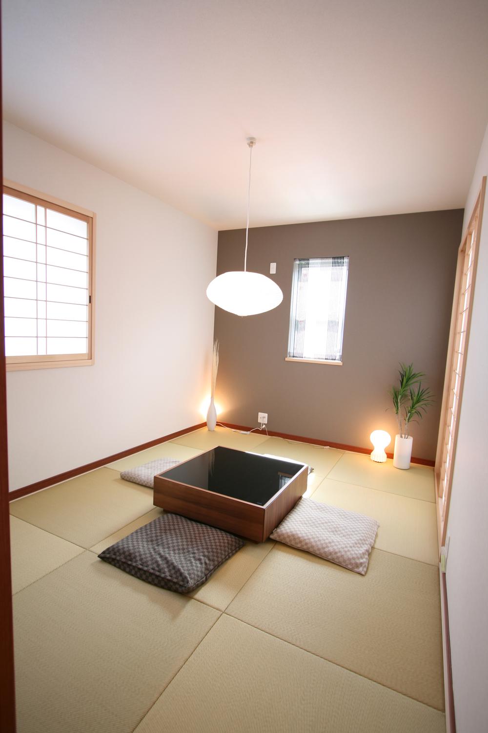 Non-living room. Hospitality customers stylish Japanese-style using the Ryukyu tatami