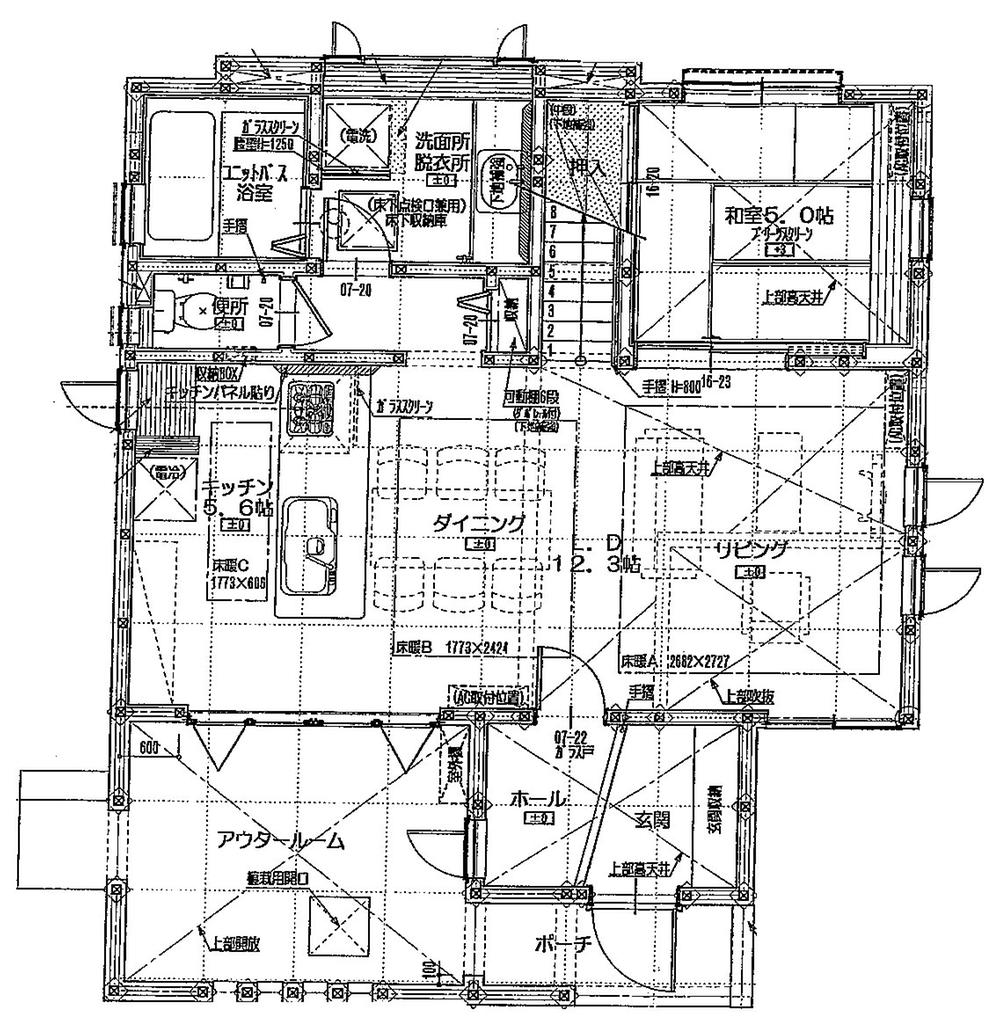 Floor plan. 38,800,000 yen, 4LDK, Land area 134.34 sq m , Building area 104.02 sq m