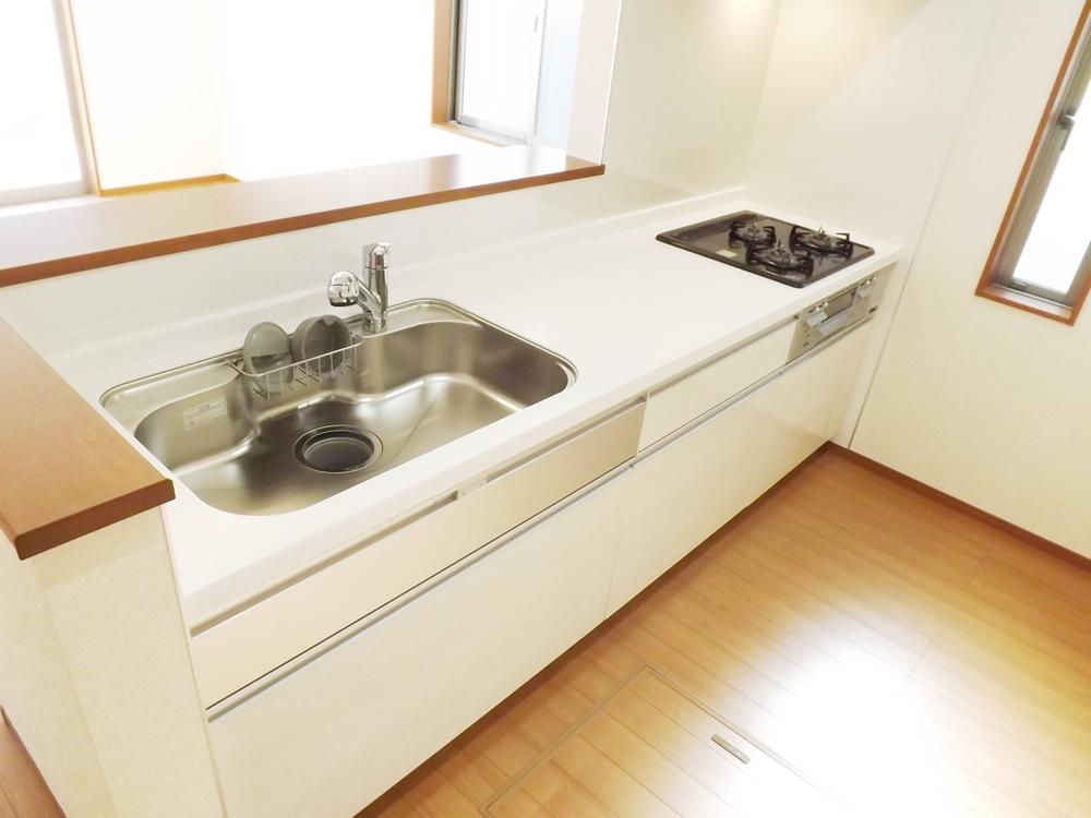 Kitchen. Local photo (kitchen) Slide storage! Water purifier with shower!