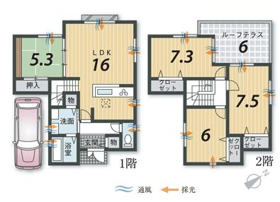 Floor plan. Cityscape of zero home 100 houses of all 8 compartment!