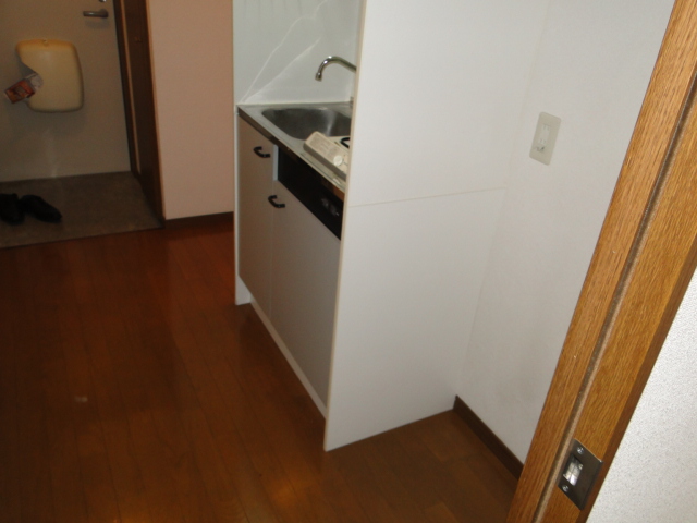 Kitchen. There is also also put space, such as a refrigerator