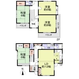 Floor plan. 29 million yen, 4LDK, Land area 119.43 sq m , Building area 92.33 sq m