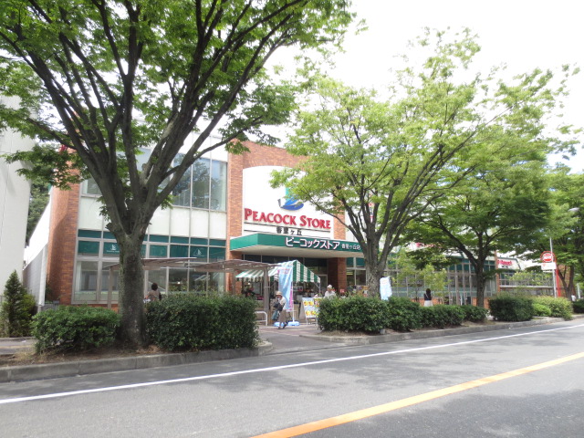 Supermarket. 1298m until Peacock store Kaorike Okaten (super)