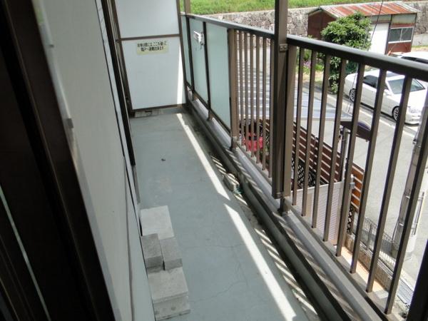 Balcony. Your laundry is pleasing here!