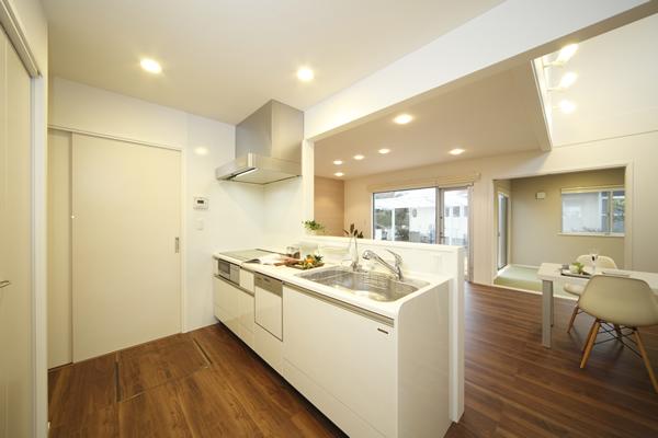 Same specifications photo (kitchen). Enforcement example photo (kitchen) Slide storage! Water purifier with shower!