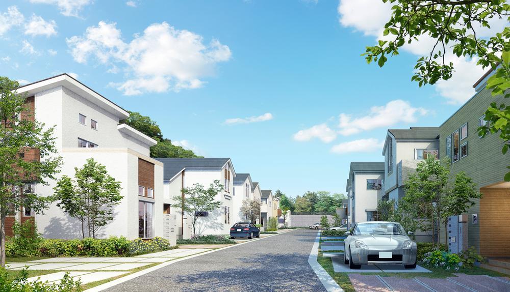 Rendering (appearance). Cityscape Rendering