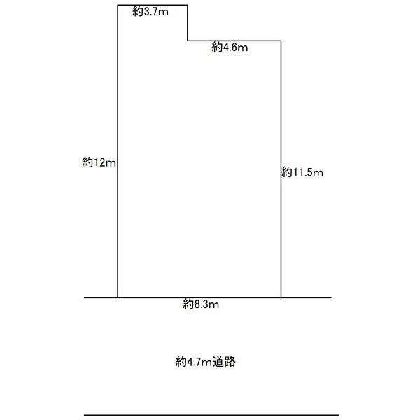 Compartment figure. Land price 11.8 million yen, Land area 101.37 sq m